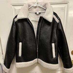 Sugar & Jade Lightweight Faux Leather Jacket - Size XXL 20/22